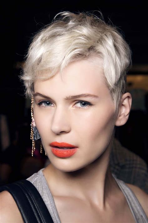 short pixie cut blonde|very short platinum hairstyles.